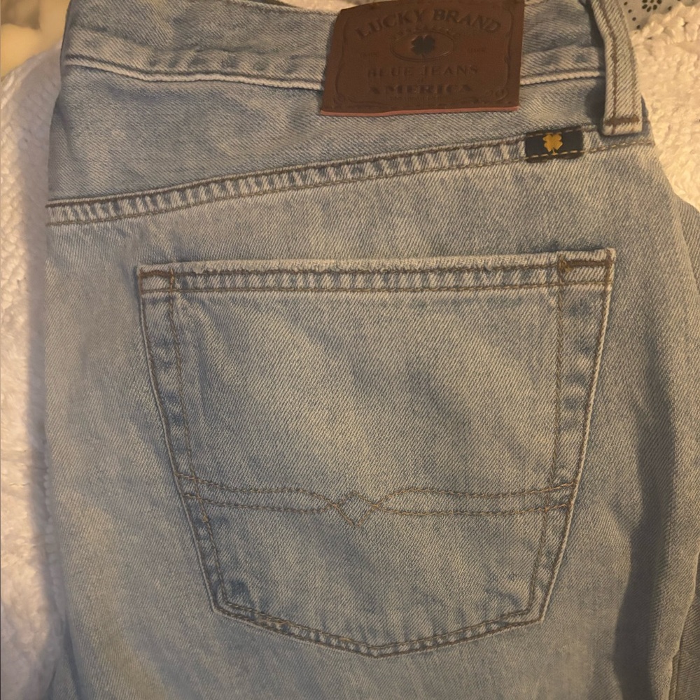 Lucky Brand 361 Vintage Straight Blue Denim Jeans